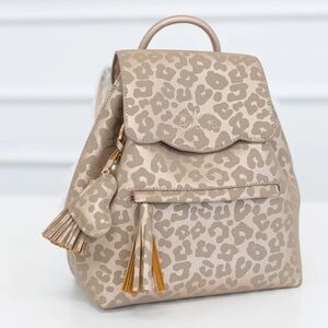 Hollis Madison Mini Backpack leopard